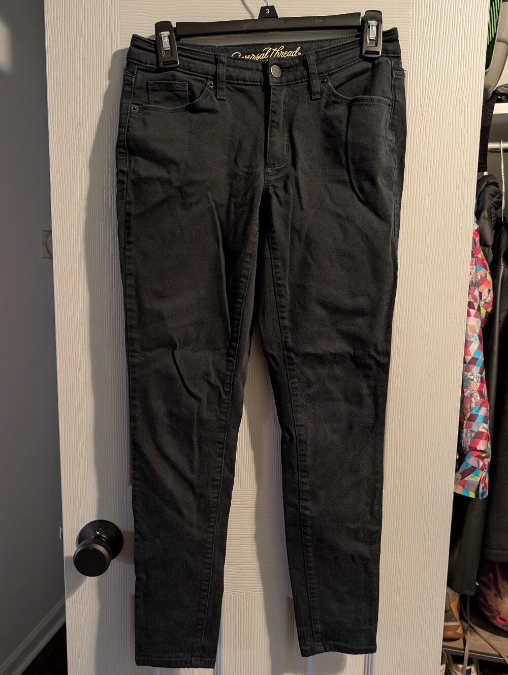 Universal Thread Black High-Rise Skinny Jeans